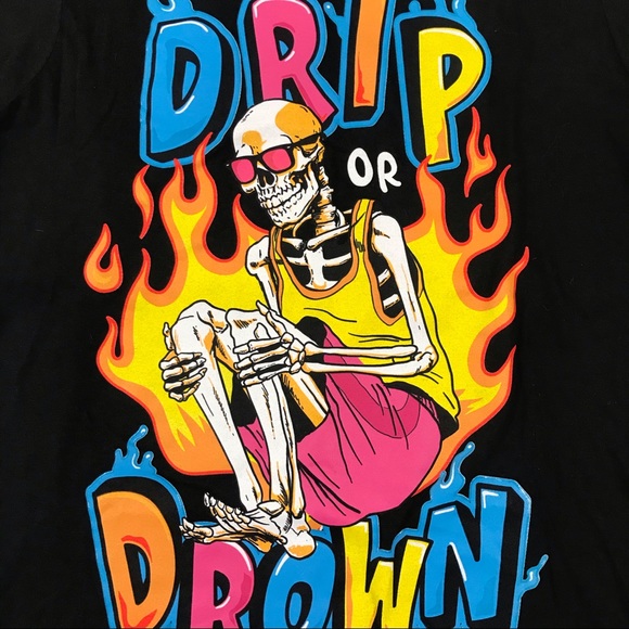 Men’s “Drip Or Drown” Shirt. Sizes S- 3X - Picture 3 of 5